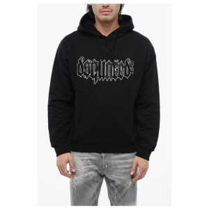 Dsquared² Rhinestoned Logo GOTHIC Hoodie