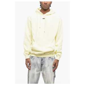 Bluemarble Fleeced-Cotton Hoodie with Patch Pocket