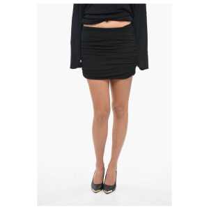 Tory Burch Draped Viscose Miniskirt