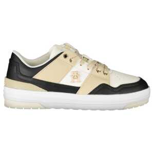 Tommy Hilfiger White Leather Women Sneaker