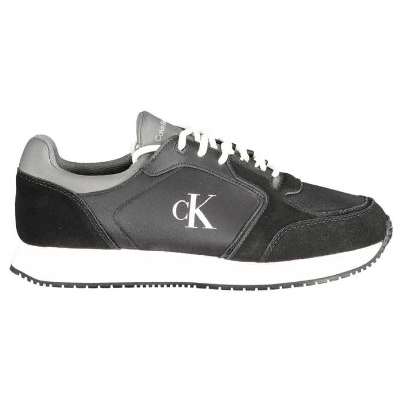 Calvin Klein Black Leather Men Sneaker, theFeinheit