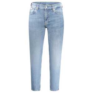 Calvin Klein Blue Cotton Men Jeans