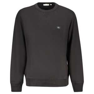 Calvin Klein Black Cotton Men Sweater