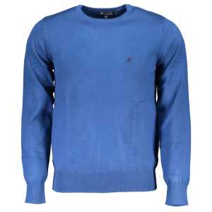 U.S. Grand Polo Blue Nylon Sweater