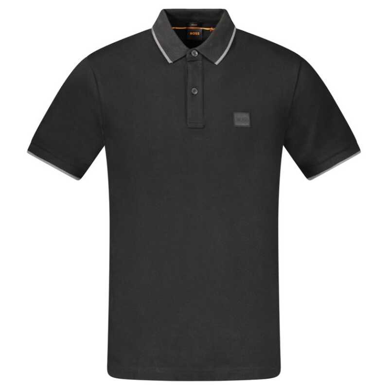 Hugo Boss Black Cotton Polo Shirt, theFeinheit