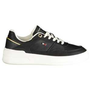 Tommy Hilfiger Black Polyethylene Women Sneaker