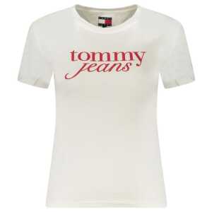 Tommy Hilfiger White Cotton Tops & T-Shirt