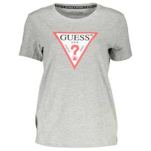 Guess Jeans Brown Cotton Women T-Shirt
