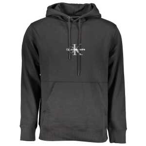 Calvin Klein Black Cotton Men Sweater