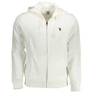 U.S. POLO ASSN. White Cotton Men Sweater