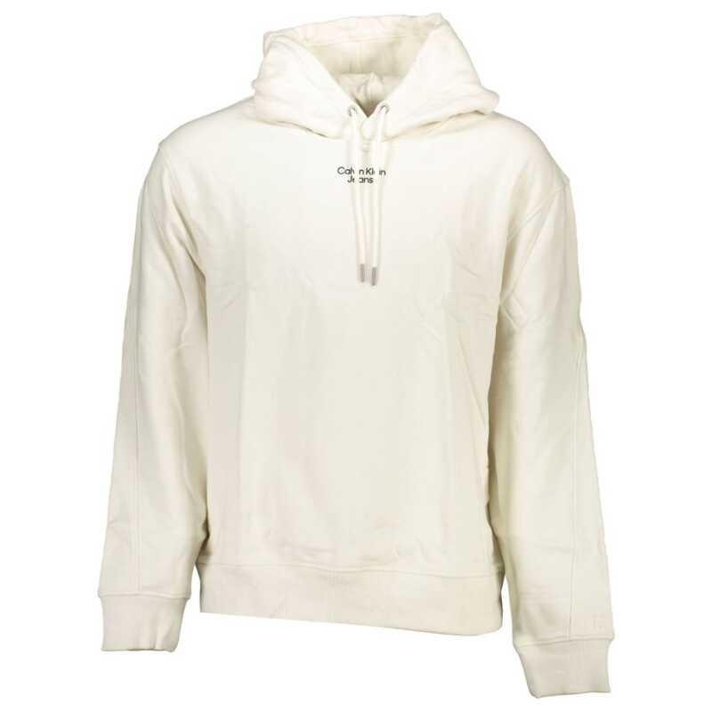 Calvin Klein White Cotton Men Sweater, theFeinheit