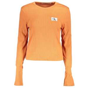 Calvin Klein Orange Cotton Tops & T-Shirt
