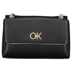 Calvin Klein Black Polyester Handbag