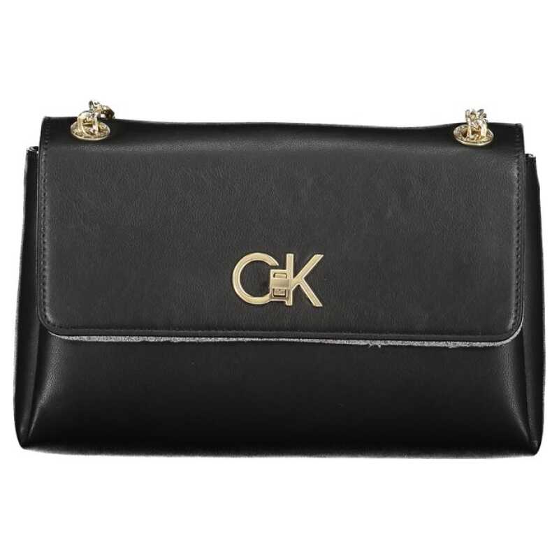 Calvin Klein Black Polyester Handbag, theFeinheit