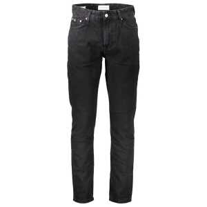 Calvin Klein Black Cotton Jeans & Pant