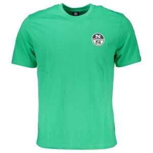 North Sails Green Cotton T-Shirt