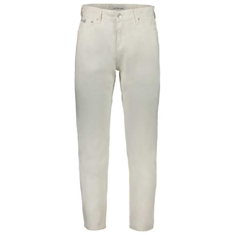 Calvin Klein White Cotton Jeans &amp; Pant, theFeinheit