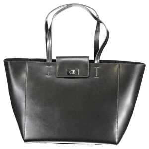 Calvin Klein Black Polyester Handbag