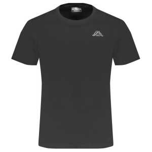 Kappa Black Cotton T-Shirt