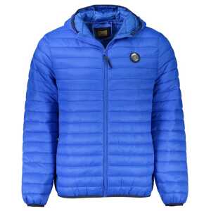 Cavalli Class Blue Polyamide Men Jacket