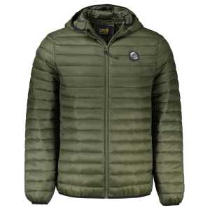Cavalli Class Green Polyamide Men Jacket