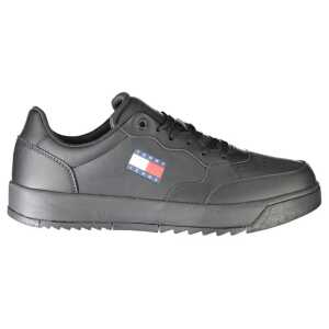 Tommy Hilfiger Black Polyethylene Men Sneaker