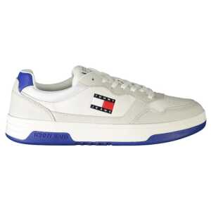 Tommy Hilfiger White Leather Men Sneaker