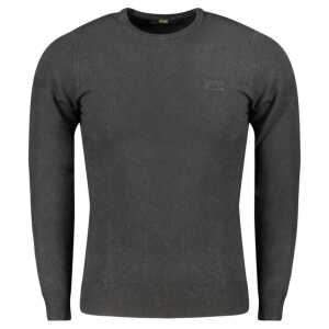 Cavalli Class Black Viscose Men Sweater