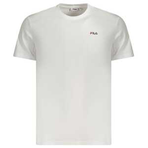 Fila White Cotton Men T-Shirt