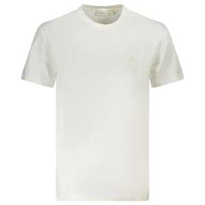 Calvin Klein White Cotton Men T-Shirt