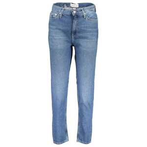 Calvin Klein Blue Cotton Women Jeans