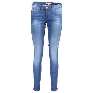 Tommy Hilfiger Blue Cotton Women Jeans