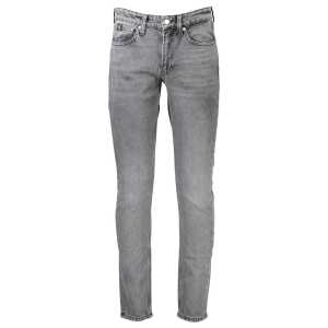 Calvin Klein Brown Cotton Men Jeans