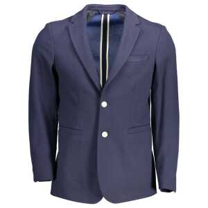 Gant Blue Cotton Men Jacket