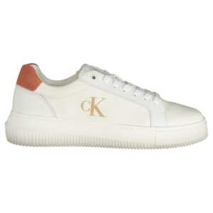 Calvin Klein White Polyethylene Women Sneaker