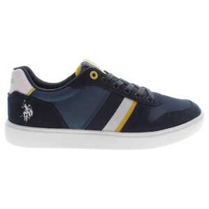 U.S. POLO ASSN. Blue Polyester Men Sneaker