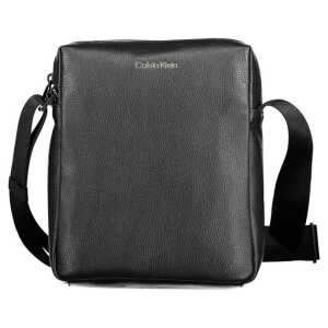 Calvin Klein Black Polyester Men Shoulder Bag