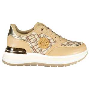 Laura Biagiotti Beige Polyester Women Sneaker