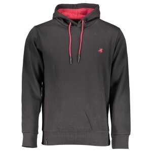 U.S. Grand Polo Black Cotton Men Sweater