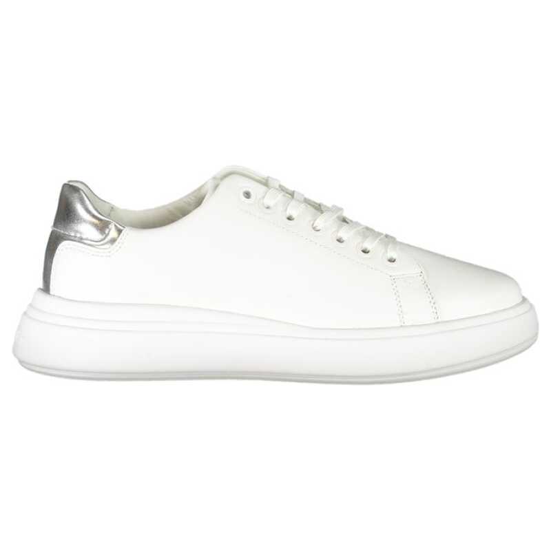 Calvin Klein Chic White Sneakers with Contrast Details, theFeinheit