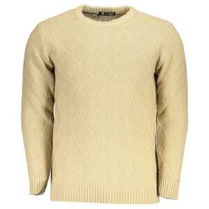 U.S. Grand Polo Elegant Diamond Pattern Crew Neck Sweater