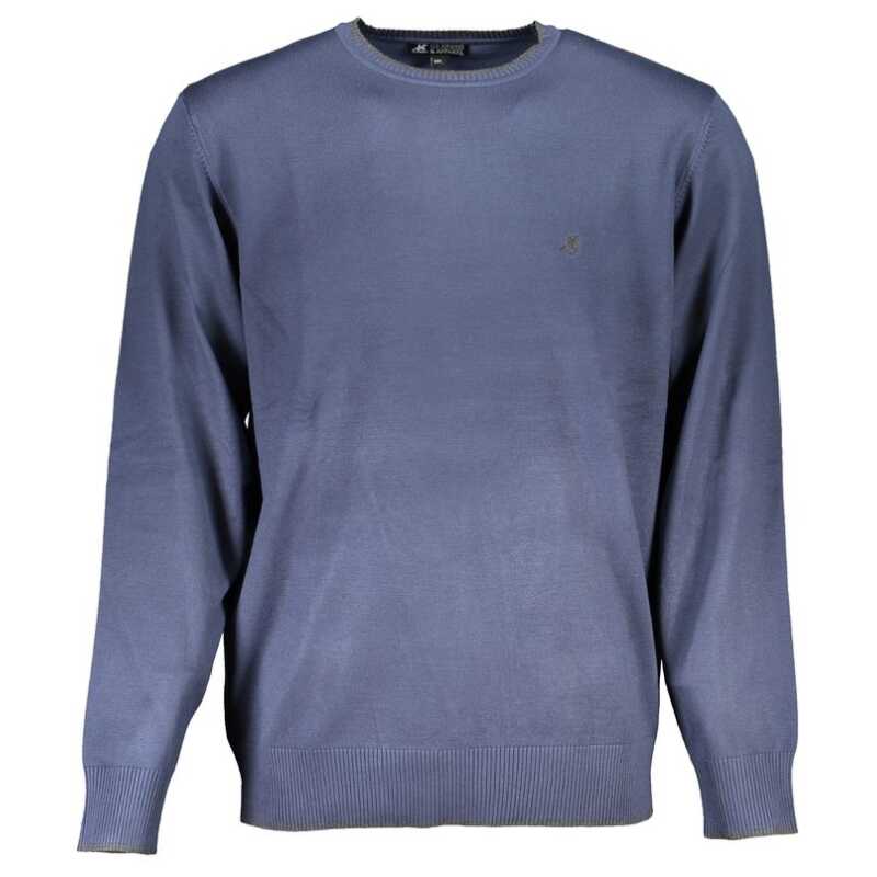 U.S. Grand Polo Blue Nylon Sweater, theFeinheit