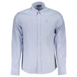 North Sails Light Blue Cotton Men Shirt
