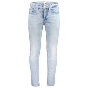Tommy Hilfiger Light Blue Cotton Men Jeans