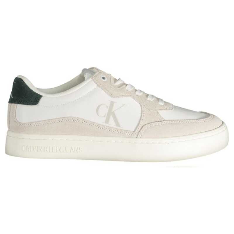 Calvin Klein White Leather Men Sneaker, theFeinheit