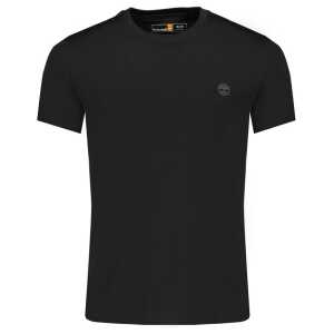 Timberland Black Cotton Men T-Shirt