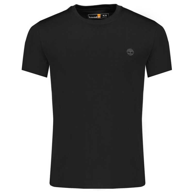 Timberland Black Cotton Men T-Shirt, theFeinheit