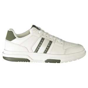 Tommy Hilfiger White Polyethylene Men Sneaker