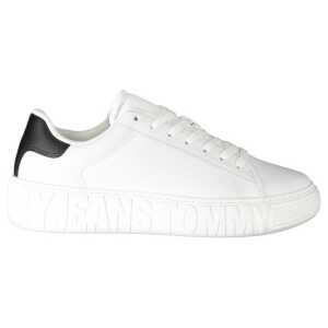 Tommy Hilfiger White Leather Men Sneaker