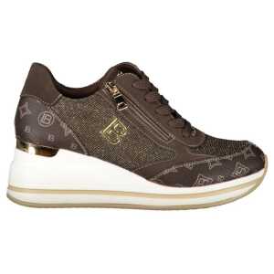 Laura Biagiotti Brown Polyester Women Sneaker